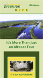 Mobile Screenshot of floridaairboatexcursions.com